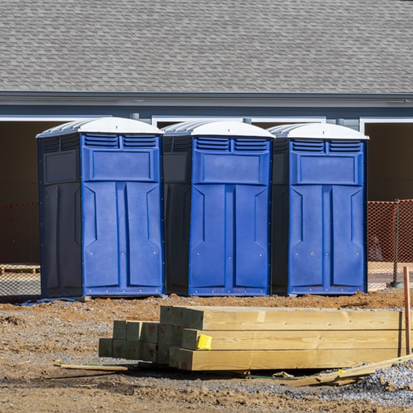 can i customize the exterior of the porta potties with my event logo or branding in Wascott WI